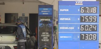 Tras el aumento, a cuánto quedaron los combustibles en San Juan