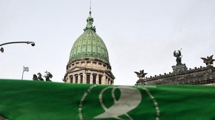 pañuelo verde congreso