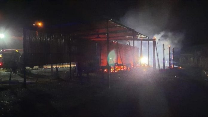 incendio kayak