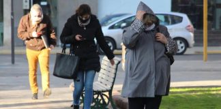 Tras el Zonda, alertan por fuertes vientos del sur y una brusca baja de temperatura en San Juan