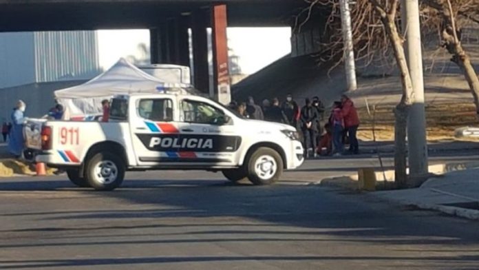 policia muerte