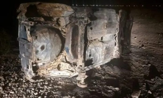 auto quemado