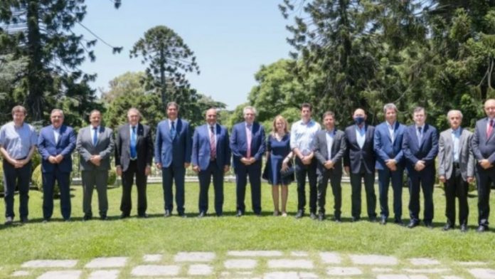 encuentro presidente y gobernadores