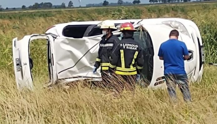 accidente en la pampa