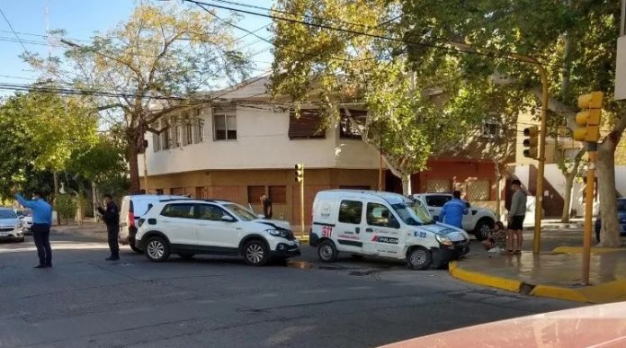 accidente movil policia