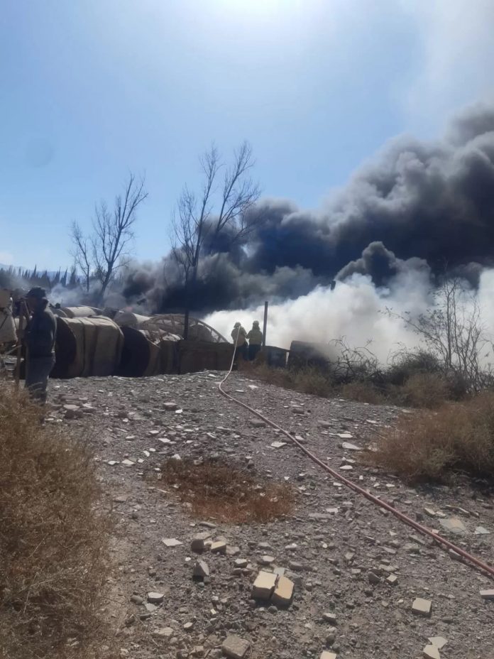 incendio santa lucia