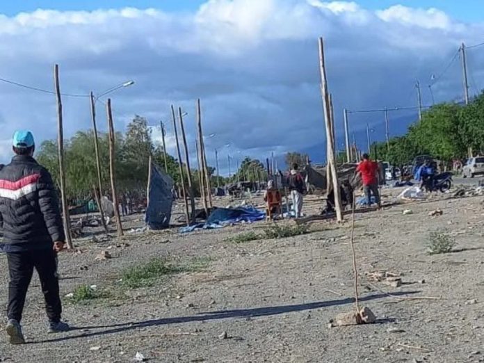 usurpación pocito