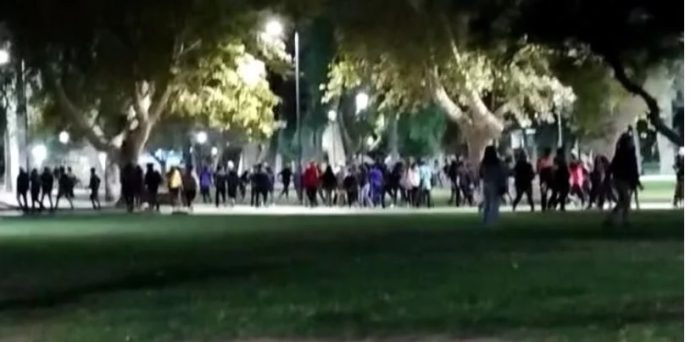 robo parque