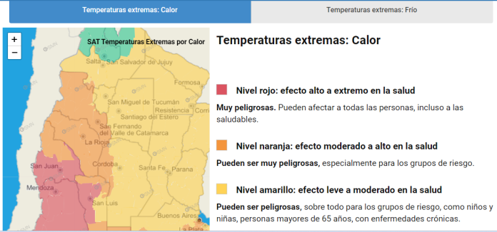 tiempo calor