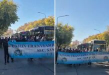 La UTA endurece el reclamo: movilización y posible paro en puerta