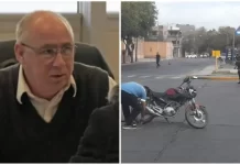 Investigan al juez Enrique Mattar por un choque: habría pasado en rojo y seguido su camino