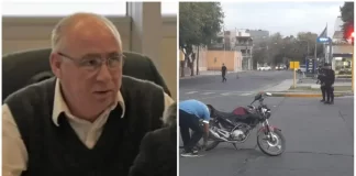 Investigan al juez Enrique Mattar por un choque: habría pasado en rojo y seguido su camino
