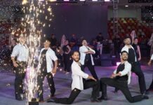 San Juan recibe a más de 1.400 atletas en los Juegos Nacionales de Adultos Mayores Acto de apertura de los Juegos Nacionales de Adultos Mayores en el Cantoni