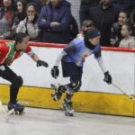 Las Águilas y la Sub 19 se despiden este martes en el Cantoni antes del Mundial Las Águilas, selección argentina femenina de hockey sobre patines, en imagen de 2026
