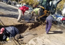 Capital: calle Alvear cerrada 10 días entre San Rafael y Laprida por obras cloacales y cortes parciales en calle Santa Fe este lunes