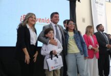 Orrego entregó 1.805 computadoras en el Cantoni y el programa ya suma 12.914 equipos en San Juan