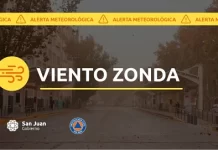 Zonda en San Juan: qué significaba el aviso de ráfagas que podían superar los 90 km/h