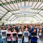 Ya son más de 18.400 las computadoras entregadas a estudiantes en San Juan en 2026: este lunes fueron 1.106 netbooks en Santa Lucía