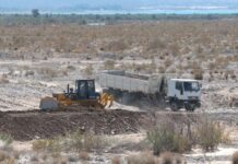 Río San Juan: la obra para mejorar la circulación del agua ya avanzó un 30%, según informó One TV